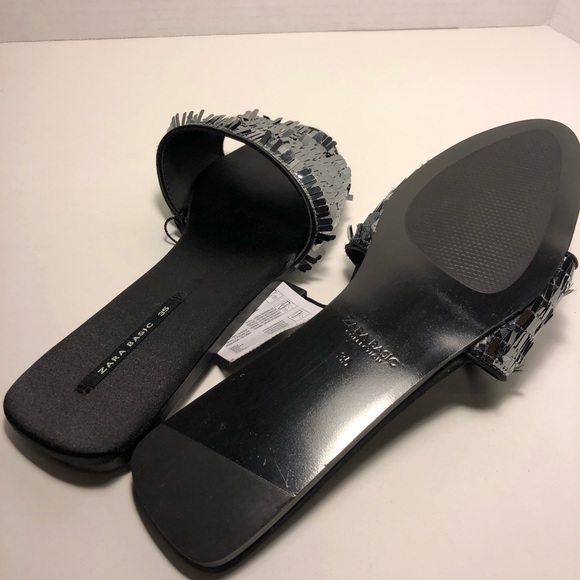 Zara Sequin Sandals - Picture 6 of 6